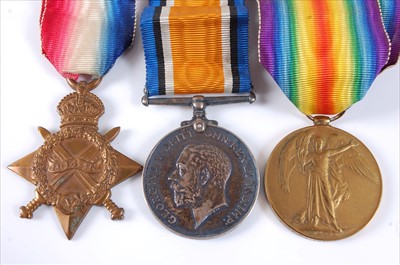 Lot 209 - A Great War Casualty group to include