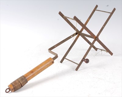 Lot 485 - A hand held fly line drier