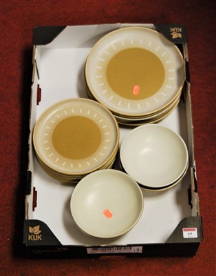 Lot 69 - A Denby stoneware part dinner service