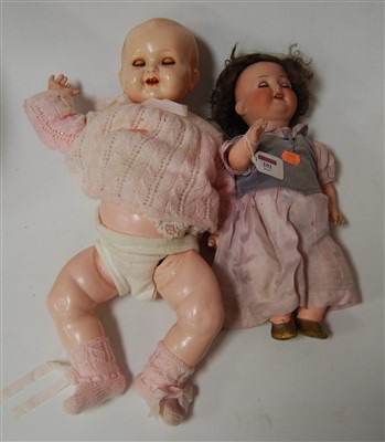Lot 101 - An Armand Marseille bisque head doll, having...