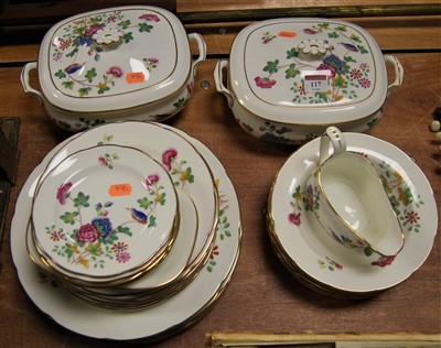 Lot 117 - A Wedgwood Williamsburg commemorative ware...