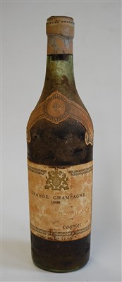 Lot 1303 - Grande Champagne Cognac, 1808, J. Denis Mounie...