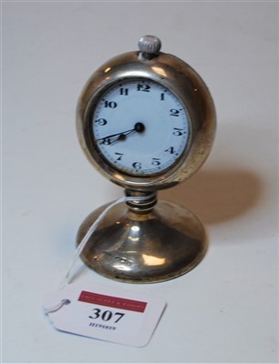 Lot 307 - An early 20th century nickel cased open faced...