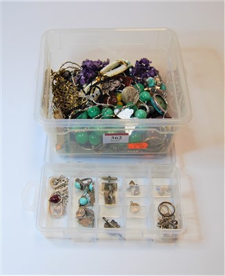 Lot 362 - A collection of mainly modern costume...
