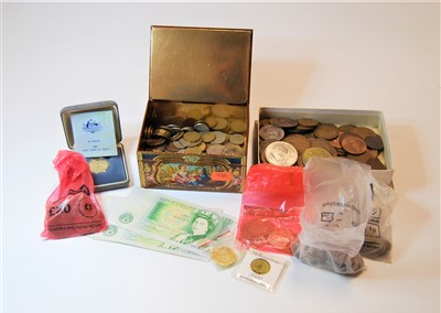 Lot 363 - A collection of mainly Great Britain coins and...