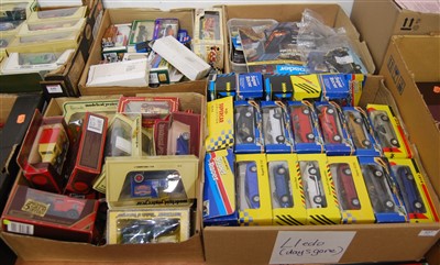 Lot 437 - Four boxes containing a quantity of mainly...