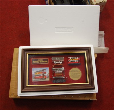 Lot 477 - A Matchbox Models of Yesteryear framed and...