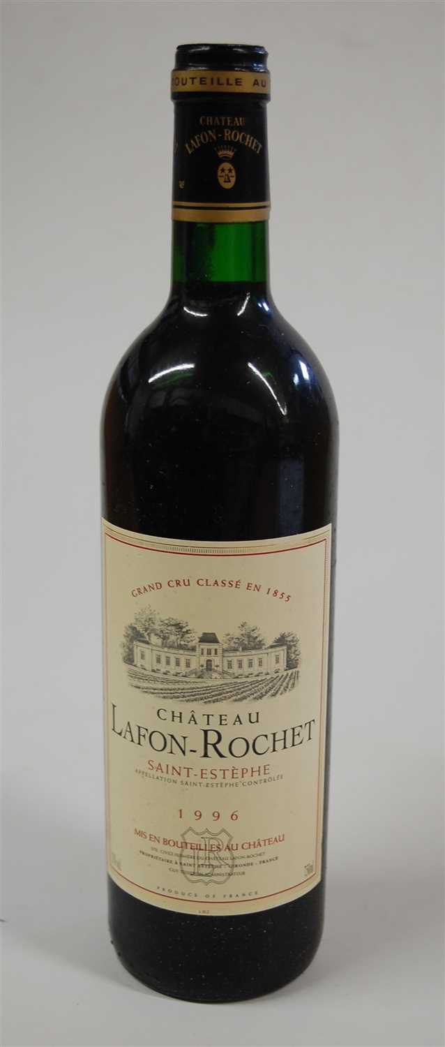 Lot 1006 - Château Lafon-Rochet, 1996, St Estephe, twelve...
