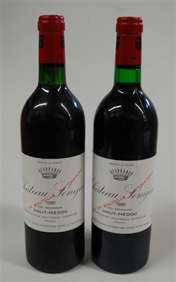 Lot 1008 - Château Senejac, 1981, Haut-Medoc, two bottles