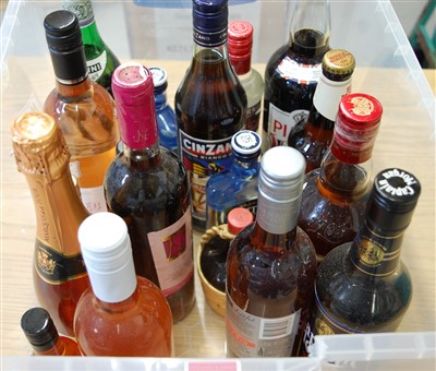 Lot 1404 - Mixed bottles, to include various rosé wines,...
