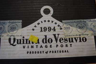Lot 1273 - Quinta de Vesuvio, 1994 vintage port, six...
