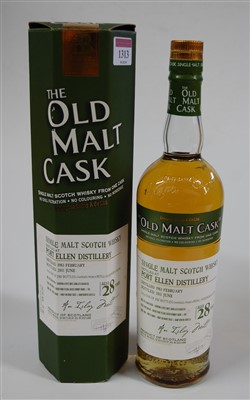 Lot 1313 - Port Ellen Distillery aged 28 years single...