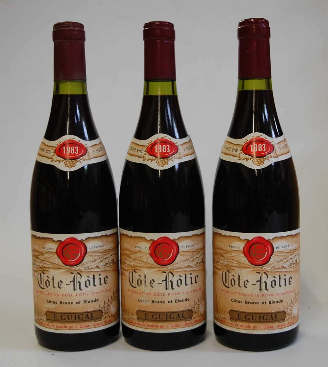 Lot 1017 - Côte-Rôtie, 1983, Brune et Blonde domaine de...