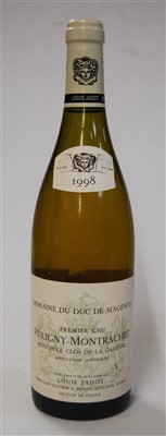 Lot 1170 - Louis Jadot, Mersault-Blagny, 1998, Côte de...