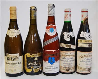 Lot 1175 - Domaine Pinson Frères les Clos, 2002, Chablis,...