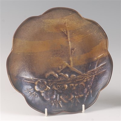 Lot 2353 - A Japanese Taisho Period (1912-26) hammered...