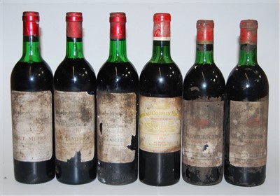 Lot 1041 - Château le Basiliques, 1970, Saint Emilion,...