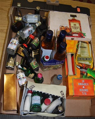 Lot 1417 - A quantity of spirit miniatures, to include...