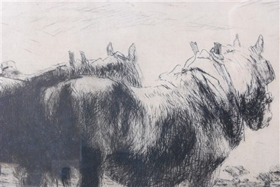 Lot 2382 - Harry Becker (1865-1928) - Turning Homeward,...