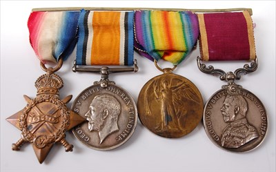 Lot 309 - A WW I trio to include