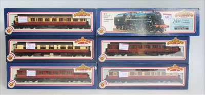 Lot 621 - A Bachmann 31-104 BR lined green class 4...