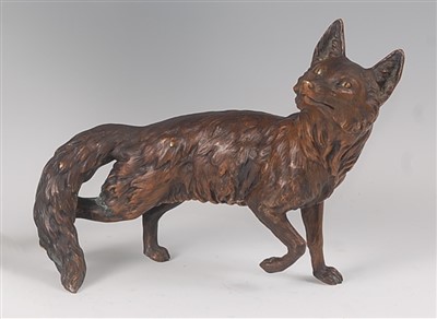 Lot 2264 - After Franz Bergmann - a large patinated...
