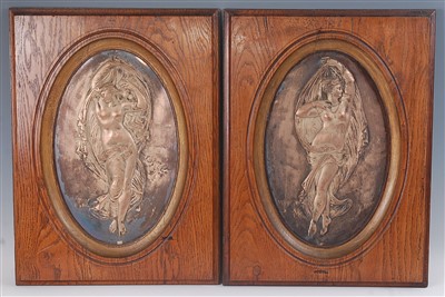 Lot 2274 - A pair of German third quarter 19th century...