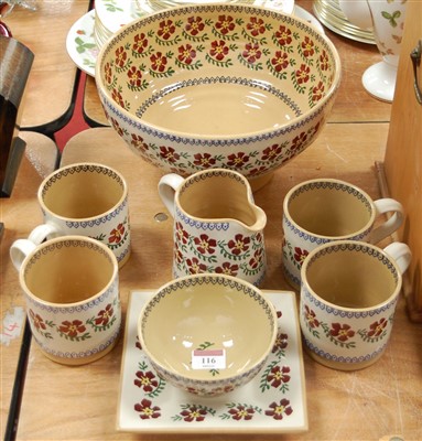 Lot 116 - A collection of Nicholas Moss Irish pottery...