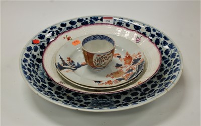 Lot 158 - A pair of 19th century Chinese export plates...