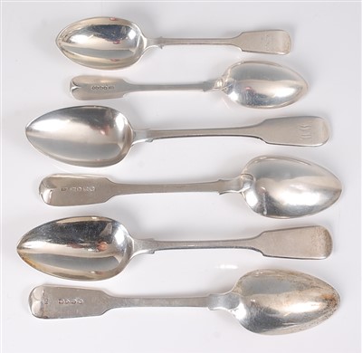 Lot 2097 - Victorian and Edwardian silver harlequin...