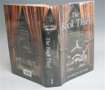 Lot 2009 - ZUSAK, Mark, The Book Thief (2 copies). Copy 1....