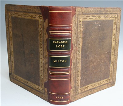 Lot 2012 - MILTON, John. Paradise Lost, a Poem in Twelve...