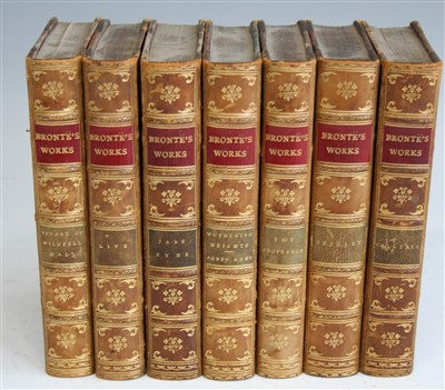 Lot 2017 - BRONTE, Charlotte, Emily & Anne, Villette, The...