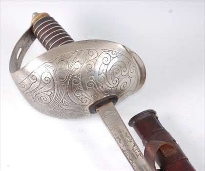 Lot 138 - A Cavalry type sword in the 1912 pattern