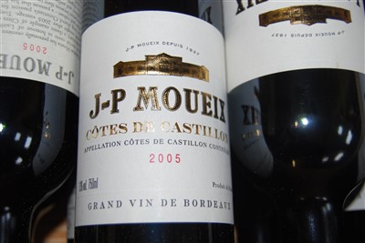 Lot 1044 - Jean-Pierre Moueix, 2005, Côtes de Castillon,...