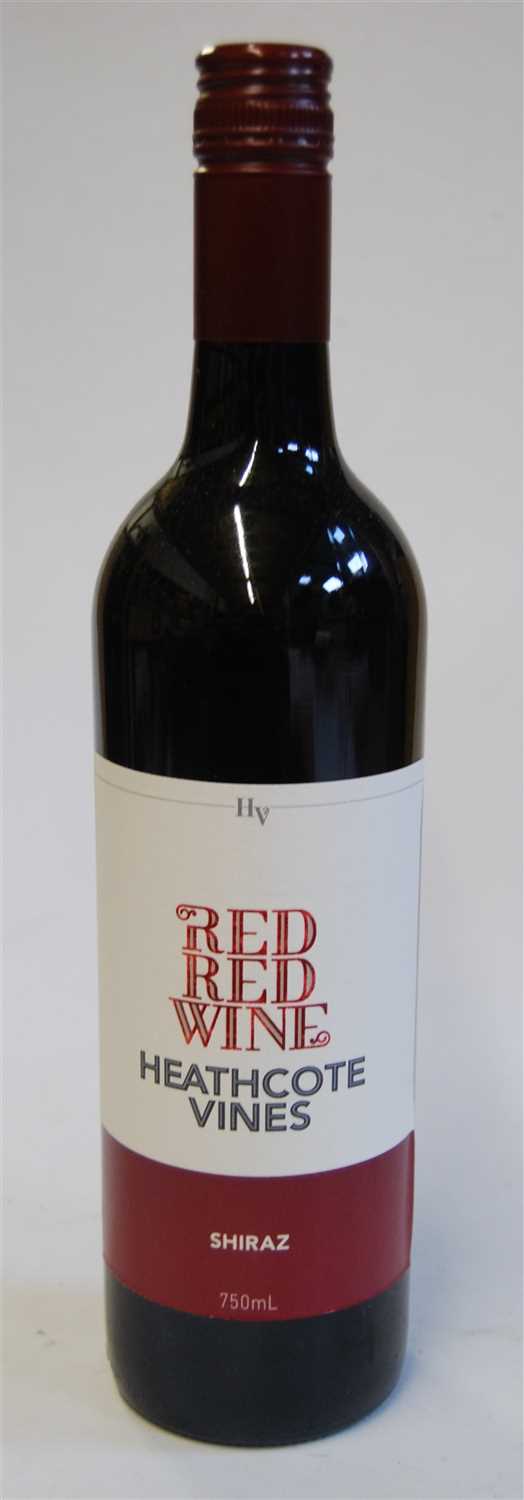 Lot 1049 - Heathcote Vines Red Red Wine, non-vintage...