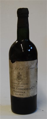Lot 1294 - Madeira Solera, 1815, Bual, shipped by Cossart...