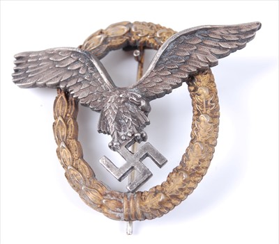 Lot 388 - A German Luftwaffe Pilot-Observer qualification badge
