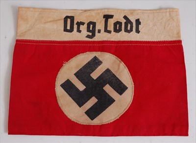 Lot 227 - A German Org. Todt armband.