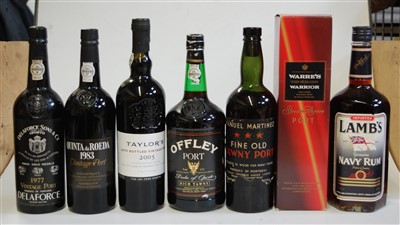Lot 1300 - Delaforce, 1977 vintage port, one bottle;...