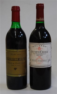 Lot 1054 - Jacob's Creek, 1989, South Australia dry red,...
