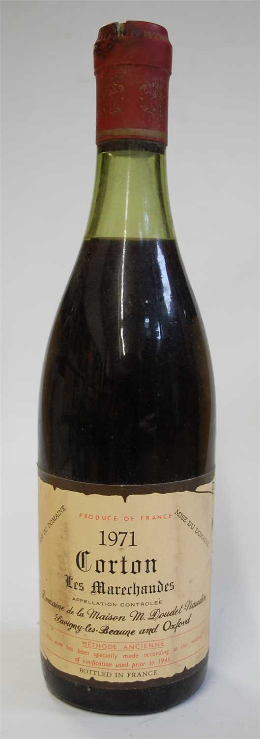 Lot 1061 - Corton les Marechaudes, 1971, Domaine de la...