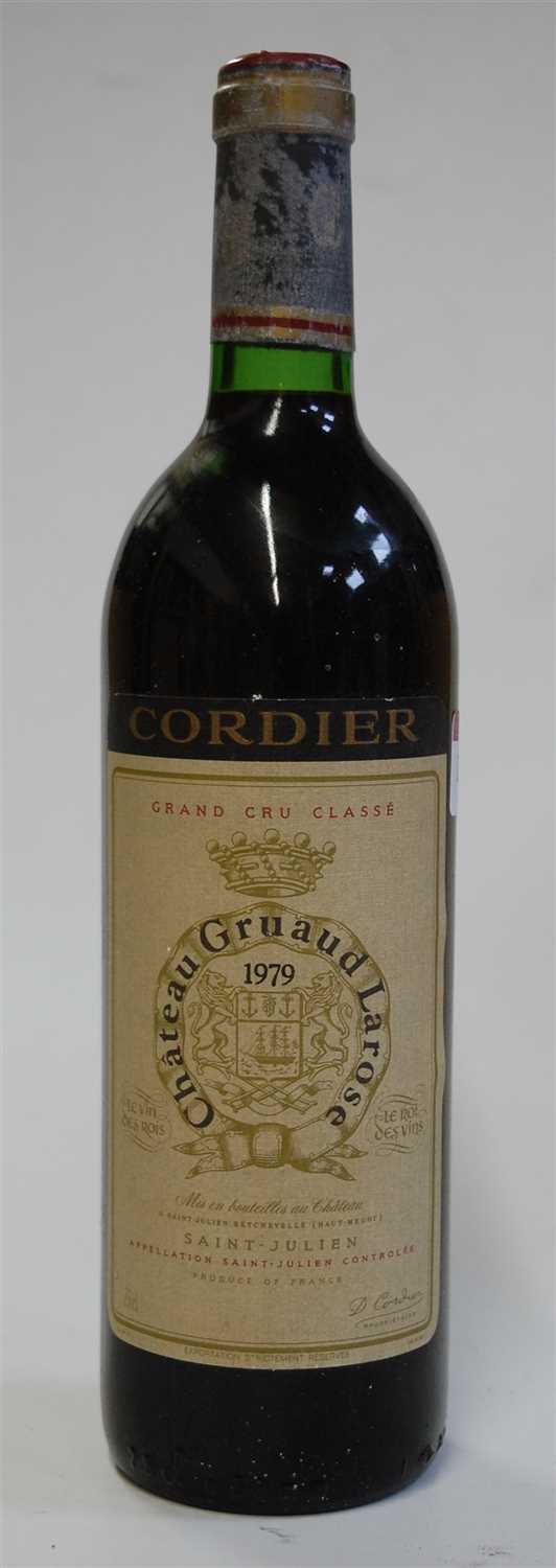 Lot 1062 - Château Gruaud Larose, 1979, Saint-Julien, one...