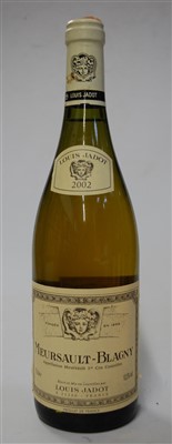 Lot 1186 - Louis Jadot, Meursault-Blagny, 2002, Côte de...