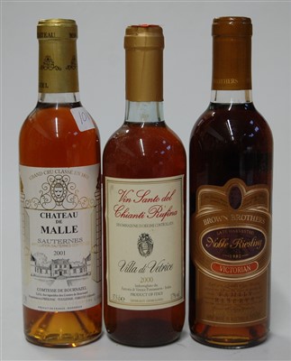 Lot 1189 - Château de Malle, 2001, Sauternes, one half...