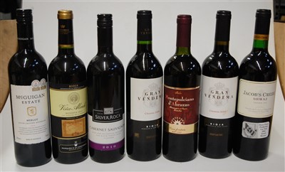 Lot 1065 - Assorted table wines, to include Gran Vendema,...
