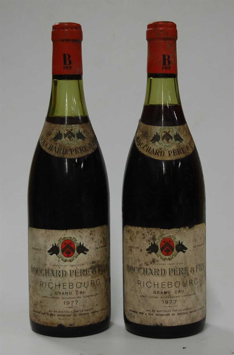 Lot 1070 - Richebourg Grand Cru, 1977, Bouchard Pére et...