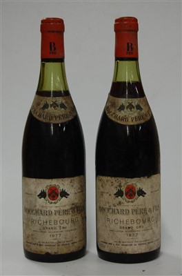 Lot 1070 - Richebourg Grand Cru, 1977, Bouchard Pére et...
