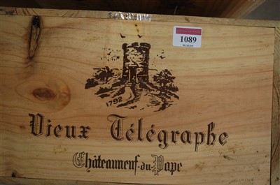 Lot 1089 - Vieux Télégraphe, 2003, Châteauneuf-du-Pape,...