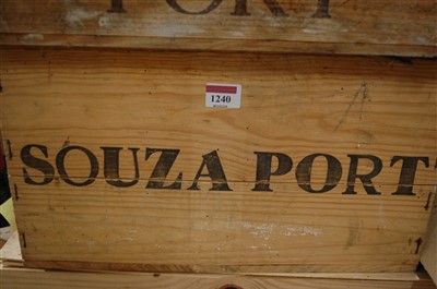Lot 1240 - Souza, 1978 vintage port, twelve bottles (OWC)